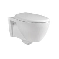 YS22244H Toilet keramik yang digantung di dinding, Toilet yang dipasang di dinding, wastafel;