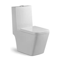 YS22259 Toilet keramik satu bagian, perangkap-P, pencucian;