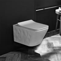 YS22289H Toilet keramik yang digantung di dinding, Toilet yang dipasang di dinding, tempat cuci;