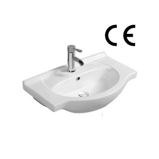 YS27201-65 Baskom kabinet keramik, wastafel rias, wastafel toilet;