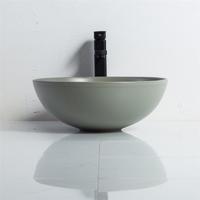 YS28401-MG Keramik di atas counter baskom, baskom artistik, wastafel keramik;