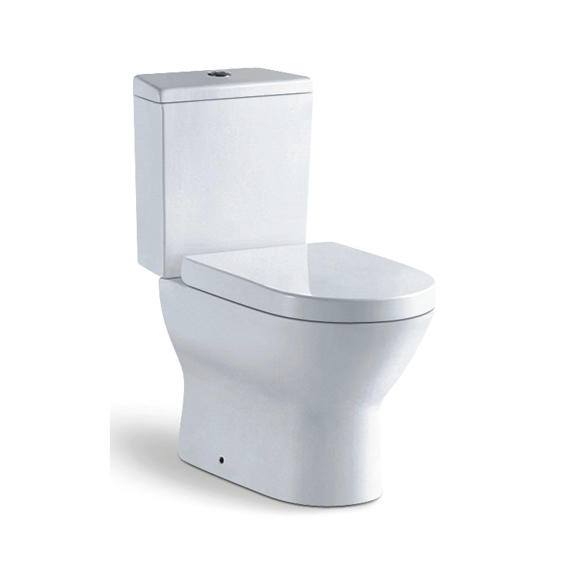 Toilet keramik 2 bagian YS22260P, toilet cuci P-trap;
