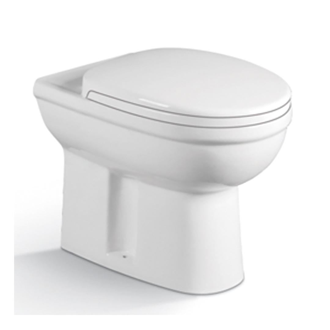 YS22215F Toilet keramik berdiri tunggal, toilet cuci P-trap;
