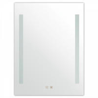 YS57101F Cermin kamar mandi, cermin LED, cermin bercahaya;