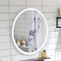 YS57115 Cermin kamar mandi, cermin LED, cermin bercahaya;