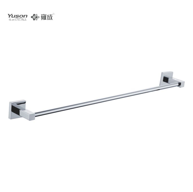 10624 Aksesori Kamar Mandi Ramping, Batangan handuk, 24”, Tempat handuk, Tempat handuk Seng/Kuningan/SUS, terpasang di dinding (Seri 10600)