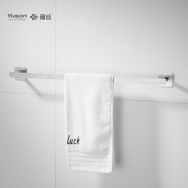 12524 Aksesori Kamar Mandi Ramping, Batangan handuk, 24”, Tempat handuk, Tempat handuk Seng/Kuningan/SUS, terpasang di dinding (Seri 12500)