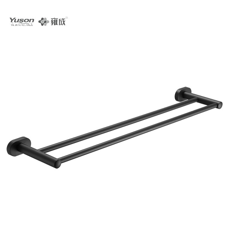 13324D Aksesori Kamar Mandi Ramping, Batang Handuk 2 Tiang, 24