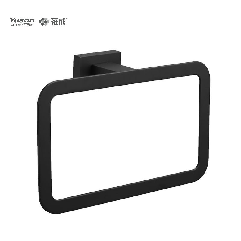 13410 Aksesori Kamar Mandi Ramping, Cincin Handuk, Tempat Handuk, Tempat Handuk Seng/Kuningan/SUS, Terpasang di Dinding (Seri 13400)