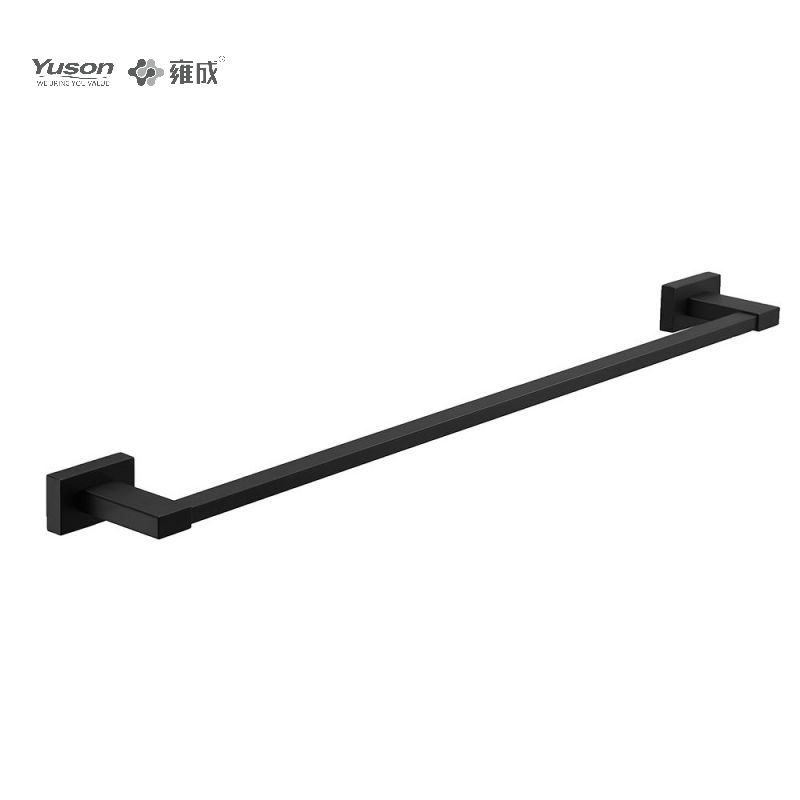 13424 Aksesori Kamar Mandi Ramping, Batangan handuk, 24”, Tempat handuk, Tempat handuk Seng/Kuningan/SUS, dipasang di dinding (Seri 13400)