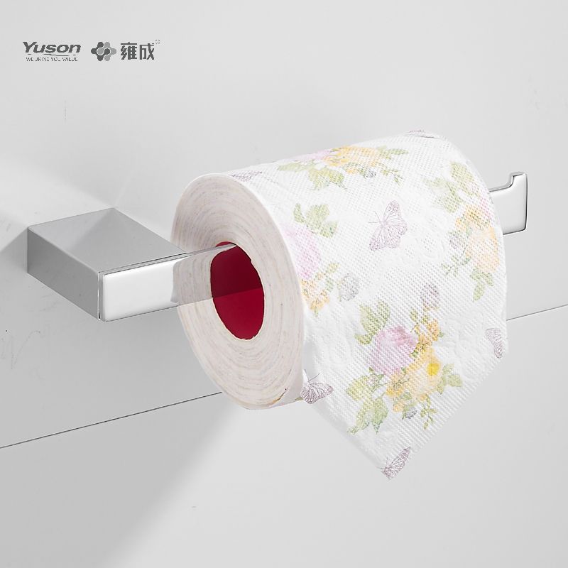 15086 Aksesori Kamar Mandi Ramping, Tempat Tisu Toilet, Tempat Tisu Toilet Seng/Kuningan/SUS, Terpasang Di Dinding (Seri 15000)
