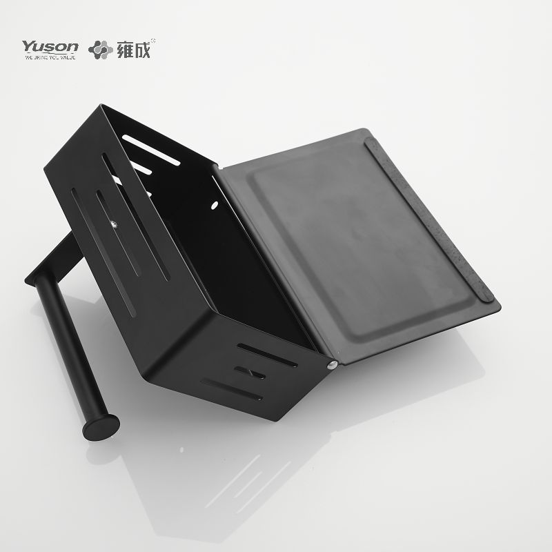 18786C Aksesori Kamar Mandi Ramping, Tempat Tisu Toilet, Tempat Tisu Toilet Seng/Kuningan/SUS, Terpasang Di Dinding (Seri 18700)
