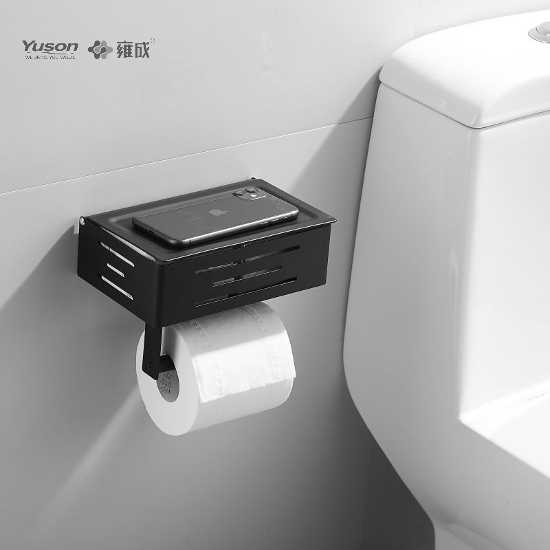 18786C Aksesori Kamar Mandi Ramping, Tempat Tisu Toilet, Tempat Tisu Toilet Seng/Kuningan/SUS, Terpasang Di Dinding (Seri 18700)