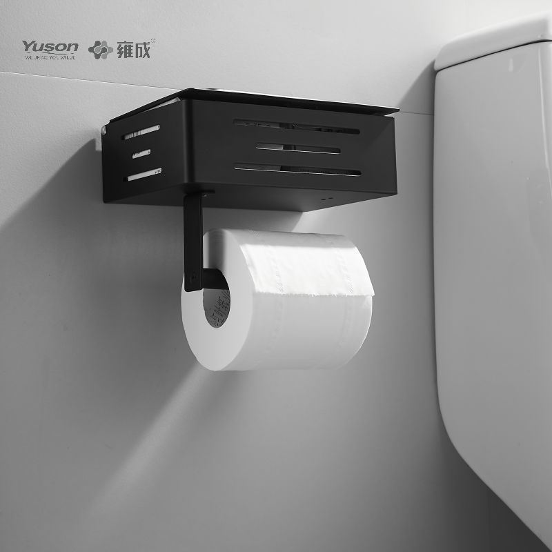 18786C Aksesori Kamar Mandi Ramping, Tempat Tisu Toilet, Tempat Tisu Toilet Seng/Kuningan/SUS, Terpasang Di Dinding (Seri 18700)