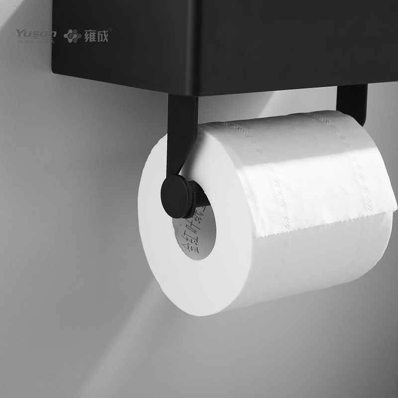 18786D Aksesori Kamar Mandi Ramping, Tempat Tisu Toilet, Tempat Tisu Toilet Seng/Kuningan/SUS, Terpasang Di Dinding (Seri 18700)