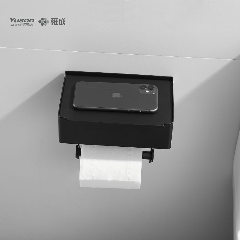 18786D Aksesori Kamar Mandi Ramping, Tempat Tisu Toilet, Tempat Tisu Toilet Seng/Kuningan/SUS, Terpasang Di Dinding (Seri 18700)