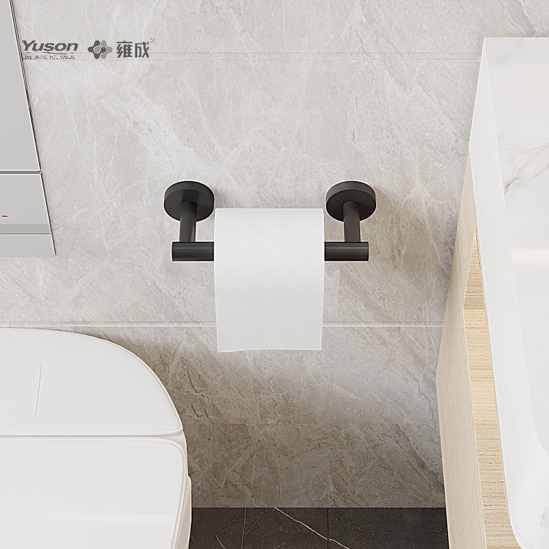 Aksesori Kamar Mandi Ramping 19286P, Tempat Tisu Toilet, Tempat Tisu Toilet Seng/Kuningan/SUS, Terpasang Di Dinding (Seri 19200)