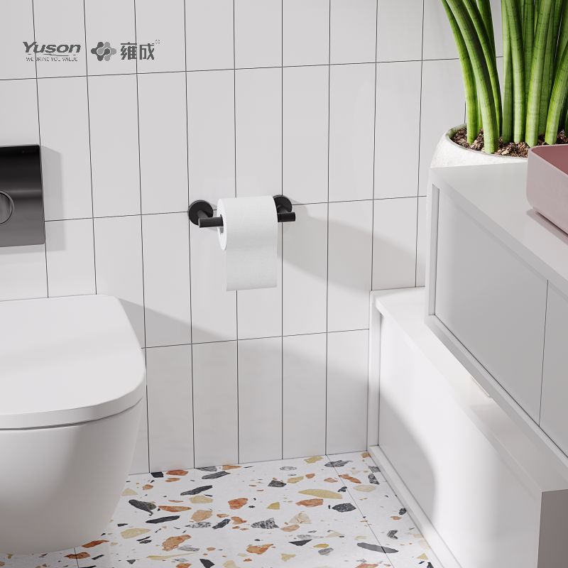 Aksesori Kamar Mandi Ramping 19286P, Tempat Tisu Toilet, Tempat Tisu Toilet Seng/Kuningan/SUS, Terpasang Di Dinding (Seri 19200)