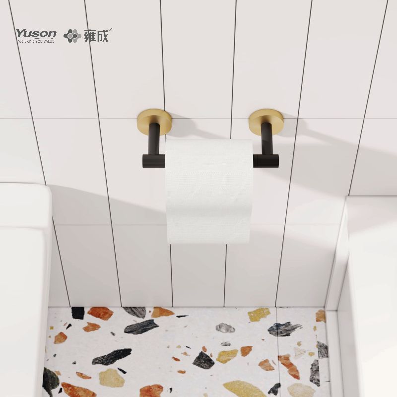 Aksesori Kamar Mandi Ramping 19286P, Tempat Tisu Toilet, Tempat Tisu Toilet Seng/Kuningan/SUS, Terpasang Di Dinding (Seri 19200)