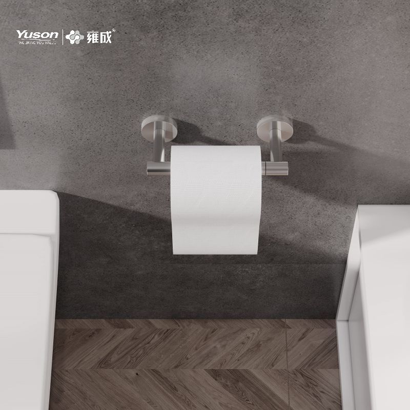 Aksesori Kamar Mandi Ramping 19286P, Tempat Tisu Toilet, Tempat Tisu Toilet Seng/Kuningan/SUS, Terpasang Di Dinding (Seri 19200)