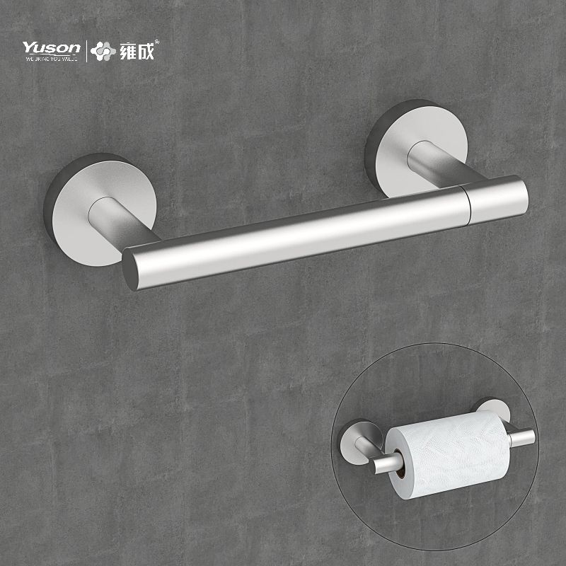 Aksesori Kamar Mandi Ramping 19286P, Tempat Tisu Toilet, Tempat Tisu Toilet Seng/Kuningan/SUS, Terpasang Di Dinding (Seri 19200)