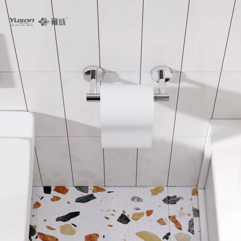 Aksesori Kamar Mandi Ramping 19286P, Tempat Tisu Toilet, Tempat Tisu Toilet Seng/Kuningan/SUS, Terpasang Di Dinding (Seri 19200)