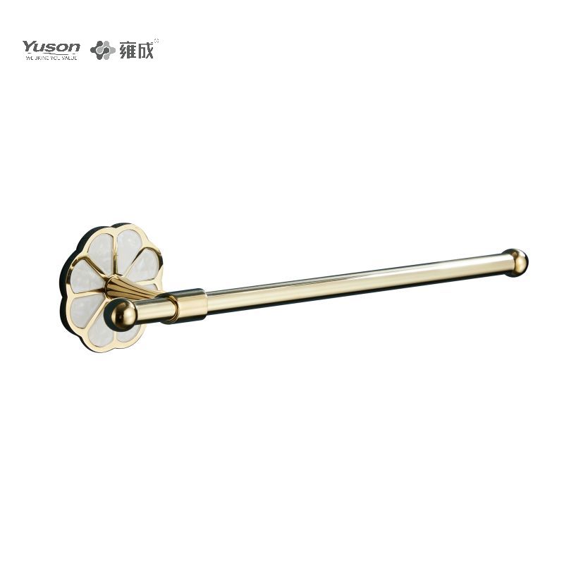 21010 Aksesori Kamar Mandi Ramping, Cincin Handuk, Tempat Handuk, Tempat Handuk Seng/Kuningan/SUS, Terpasang di Dinding (Seri 21000)