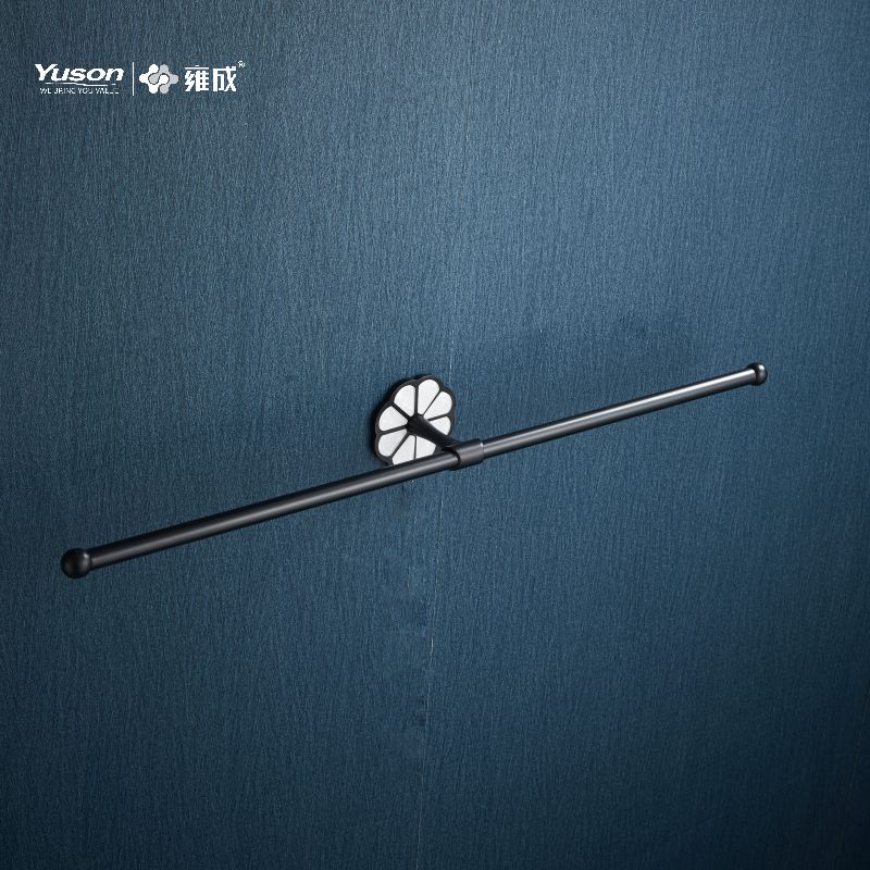 Aksesori Kamar Mandi Ramping 21024D, Batang Handuk 2 Tiang, 24”, Tempat handuk, Tempat handuk Seng/Kuningan/SUS, dipasang di dinding (Seri 21000)