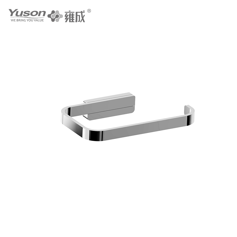 27310 Aksesori Kamar Mandi Ramping, Cincin Handuk, Tempat Handuk, Tempat Handuk Seng/Kuningan/SUS, dipasang di dinding (Seri 27300)