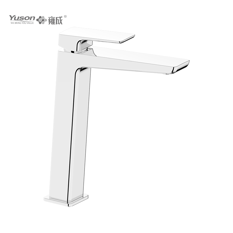 2066-31 Faucet Kuningan Tuas Single Tuas Dek Hot & Cold Water Basin Mixer