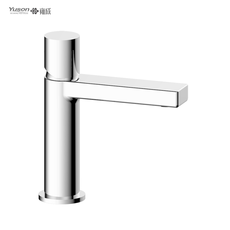 3078-30 Faucet Kuningan Tuas Tunggal mixer baskom air panas & dingin yang dipasang di dek