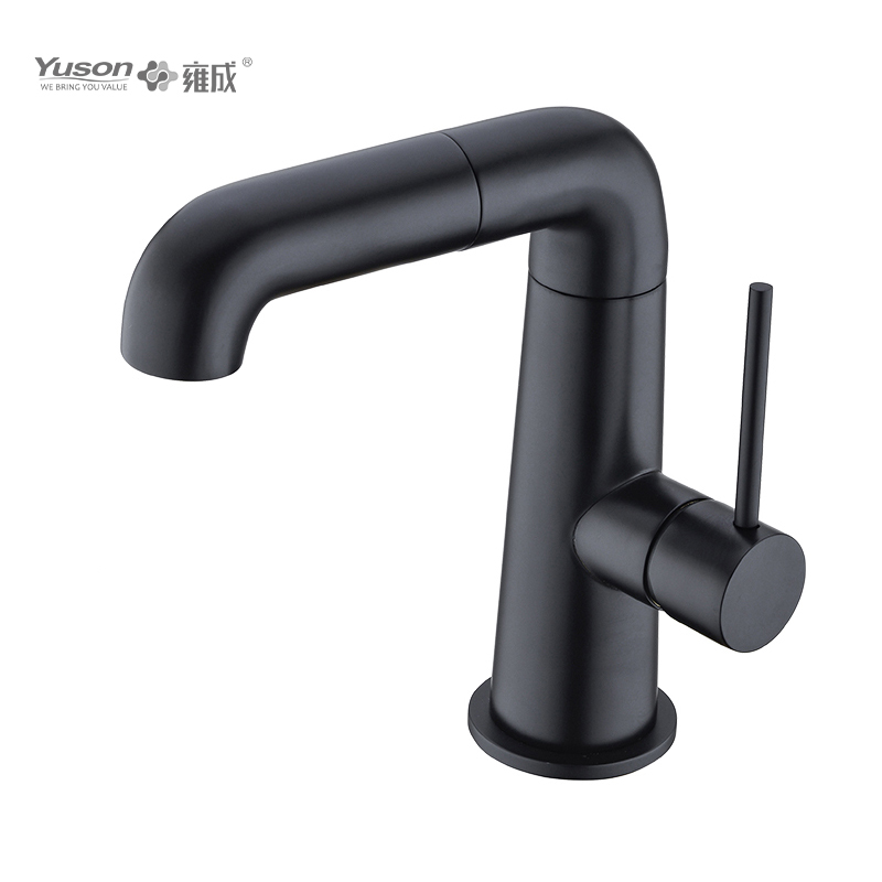2047-32 Faucet Kuningan Tuas Tunggal Mixer Basin Air Panas & Dingin yang Dipasang di Dek